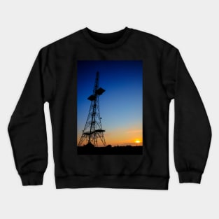 RAF Stenigot Tower, Sunset Crewneck Sweatshirt